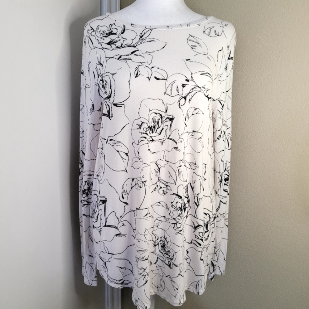 Apt 9, Long Sleeve Womens Blouse Size M